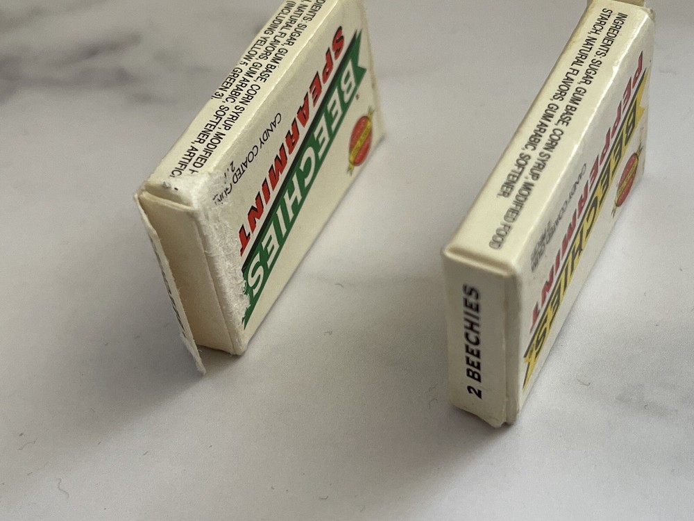 Beechies Gum Package Advertising Unopened