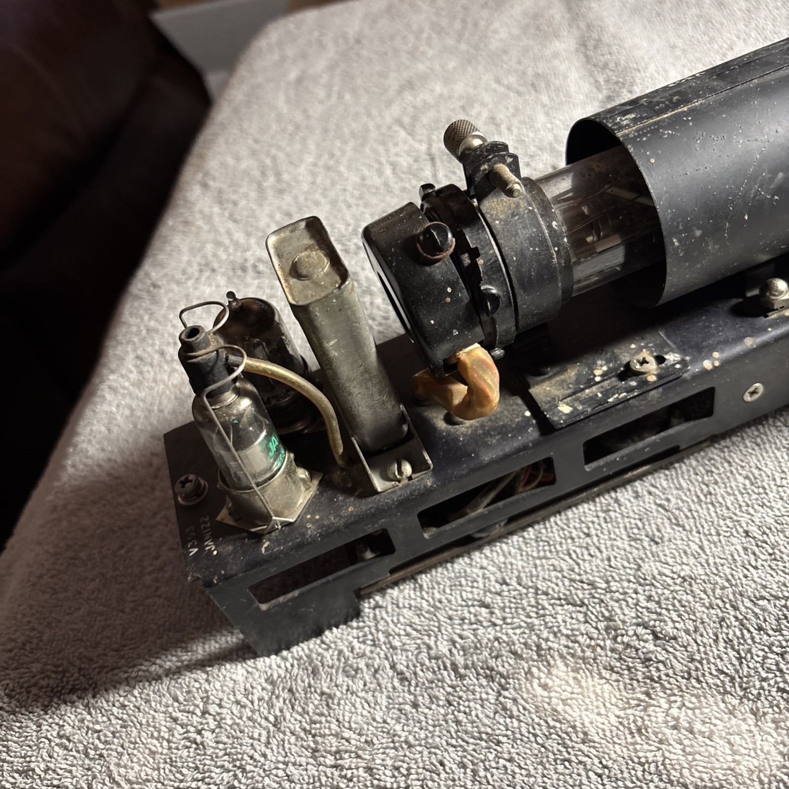 Vintage military radio frequency RF monitor As Is