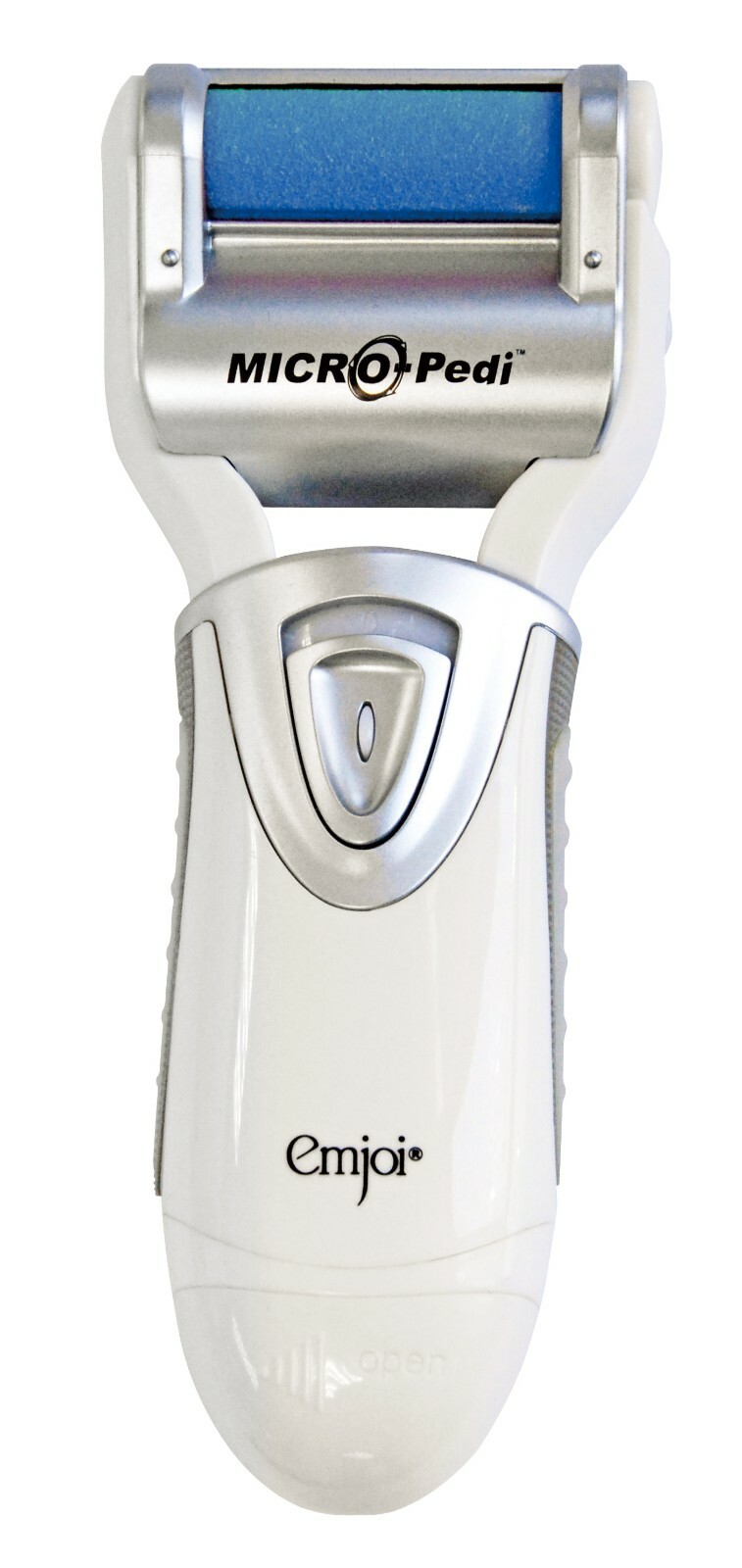 Emjoi Micro Pedi Callus Remover Foot File with Extra Coarse Roller (White)