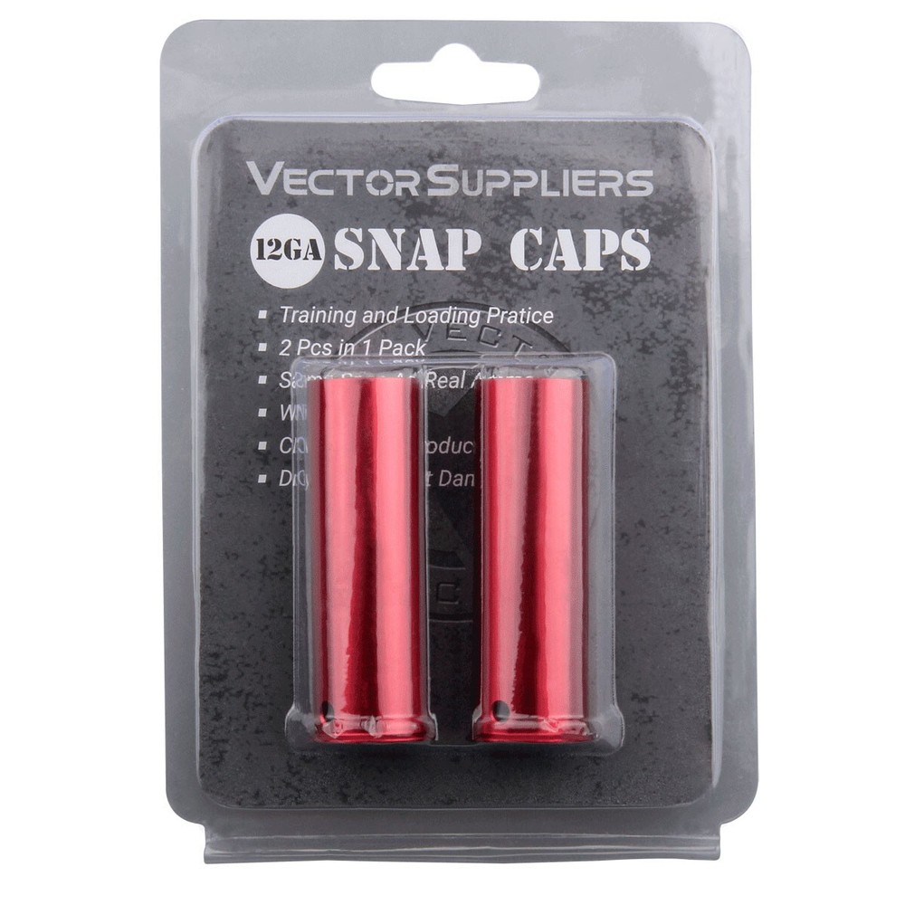 12 Gauge 12 GA Training Snap Caps - 2pc