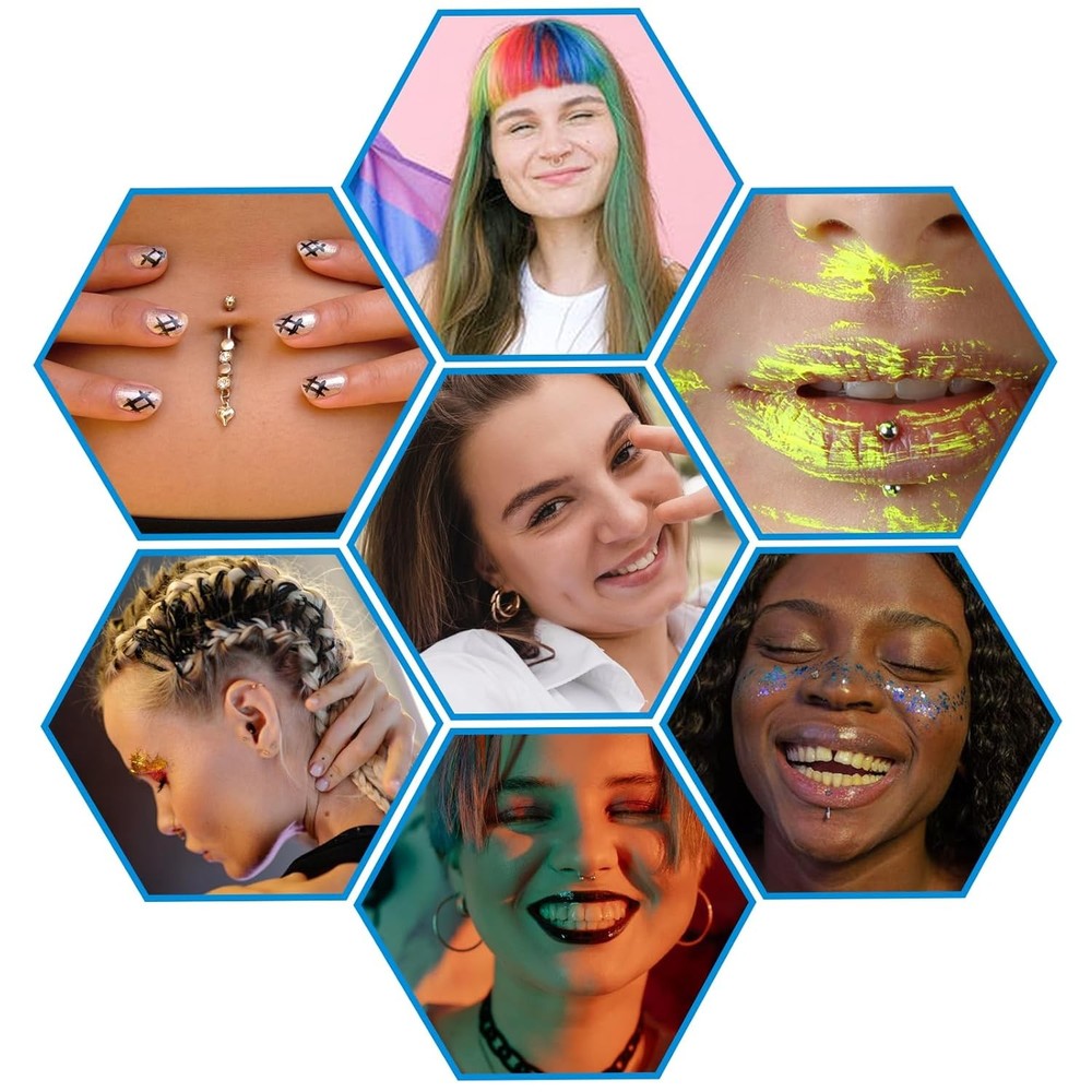 CINRA Piercing Kit - 38pcs Body with 38Pcs