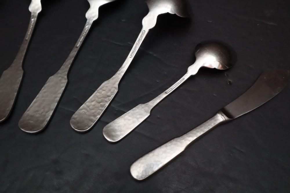 TOWLE HAMMERSMITH Germany 6 Pc. Stainless Flatware Lot Serving Utensils
