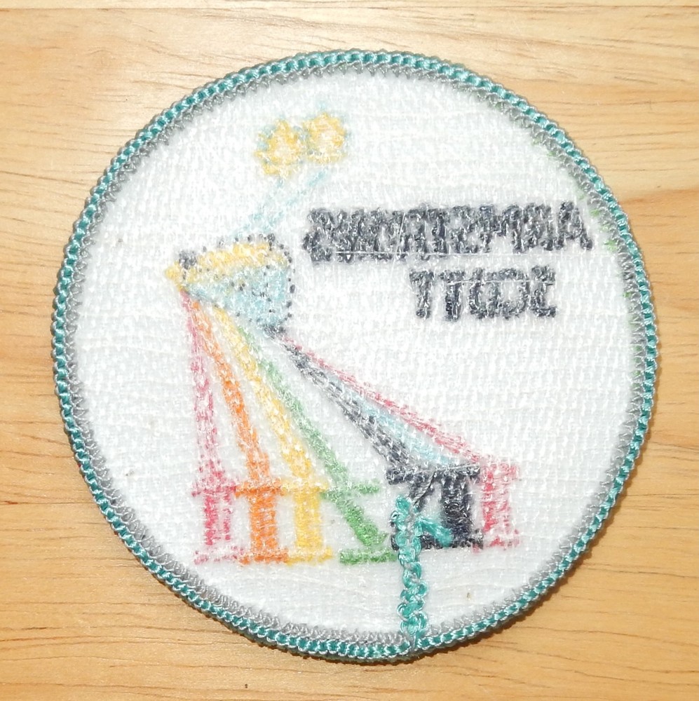 NASA Gemini 8, Armstrong & Scott Iron-On Patch (1966)