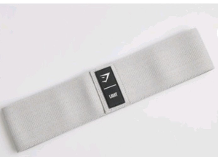 New Gymshark Glute Band Light Grey