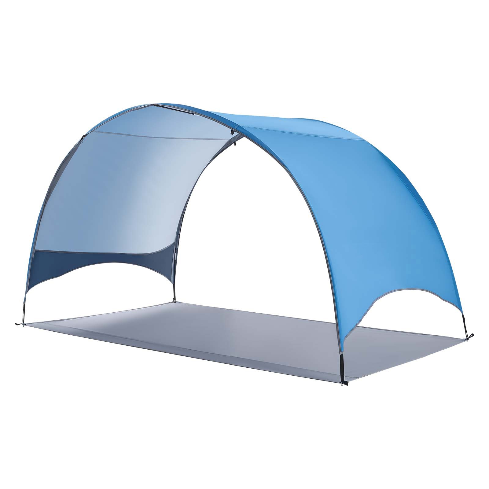 Uimoso Beach Tent Sun Shelter Canopy for 4 People with UPF 50+ Protection
