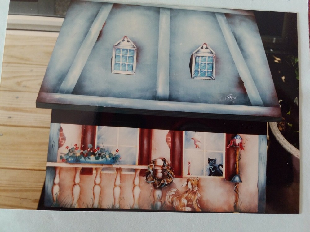 SONJA RICHARDSON 1990 TUDOR BAKERY BREAD BOX PAINTING PATTERN