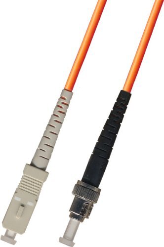 1M Multimode Simplex Fiber Optic Cable (62.5/125) SC-ST