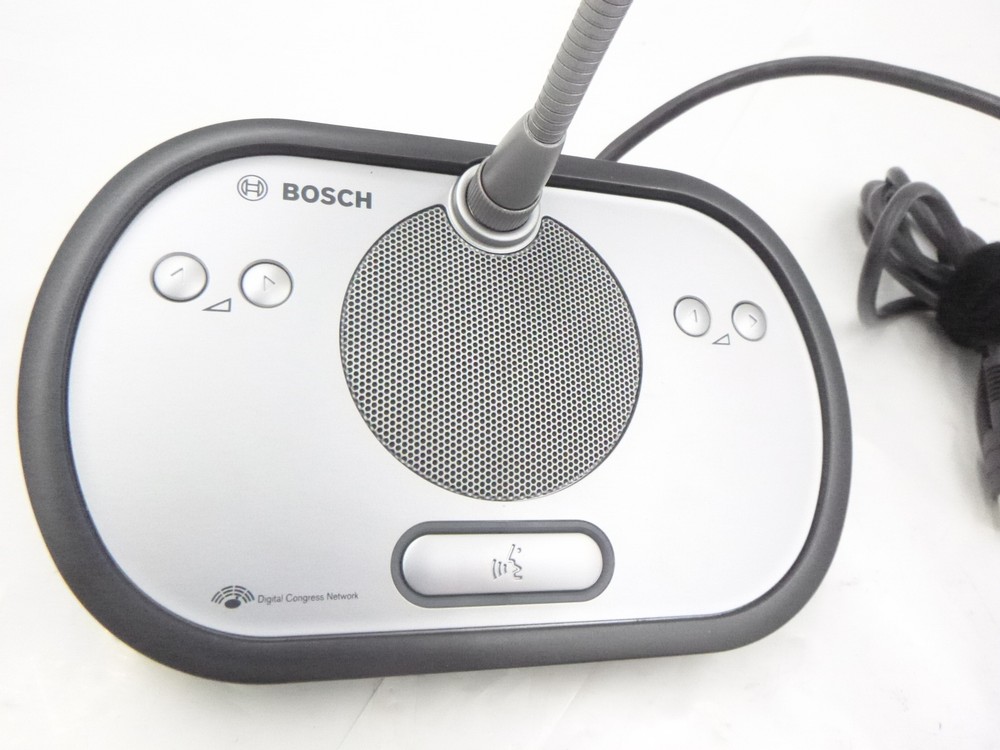 Bosch DCN-DISD-D Black Base Discussion Device w/ Speakerphone Bluetooth Touchpad
