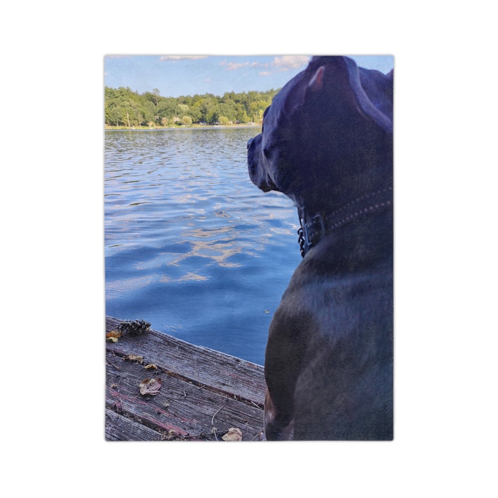 Super-Soft Microfiber Blanket Zen Dog