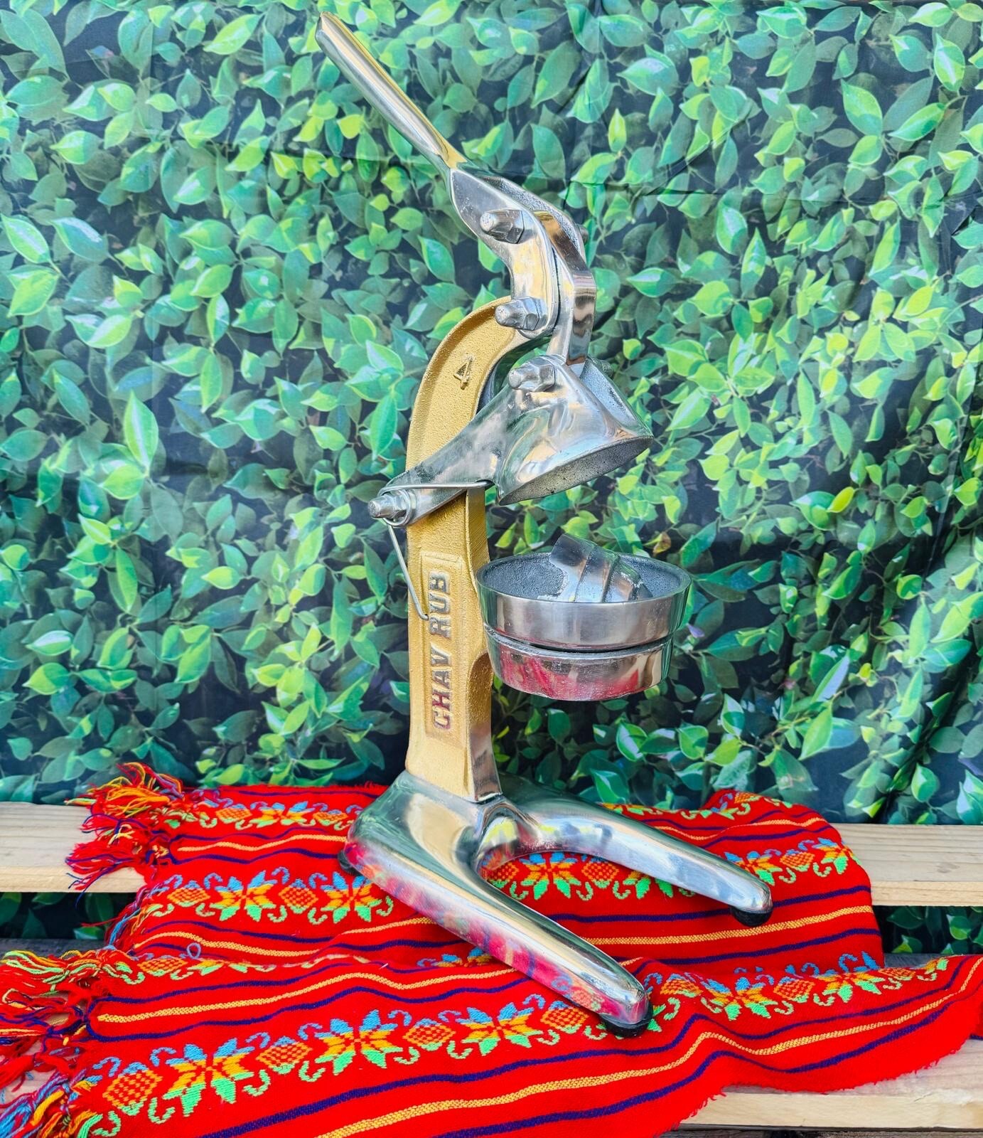 Orange Squeezer Manual, Exprimidor De Naranaja Manual De Aluminio