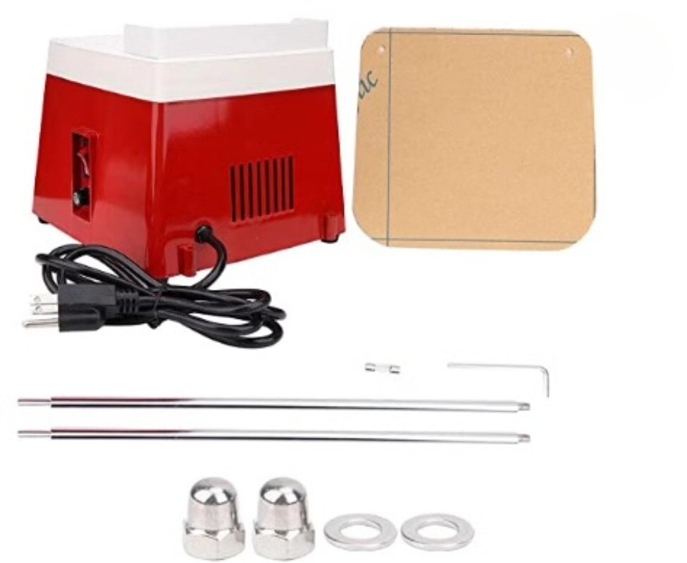 110v American Standard Red Grinding Table Small Sanding Machine Power Tools