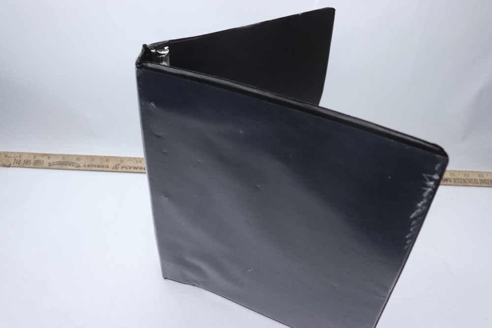 S.P. Richards Round-Ring View Binder Black 1" BSN09952