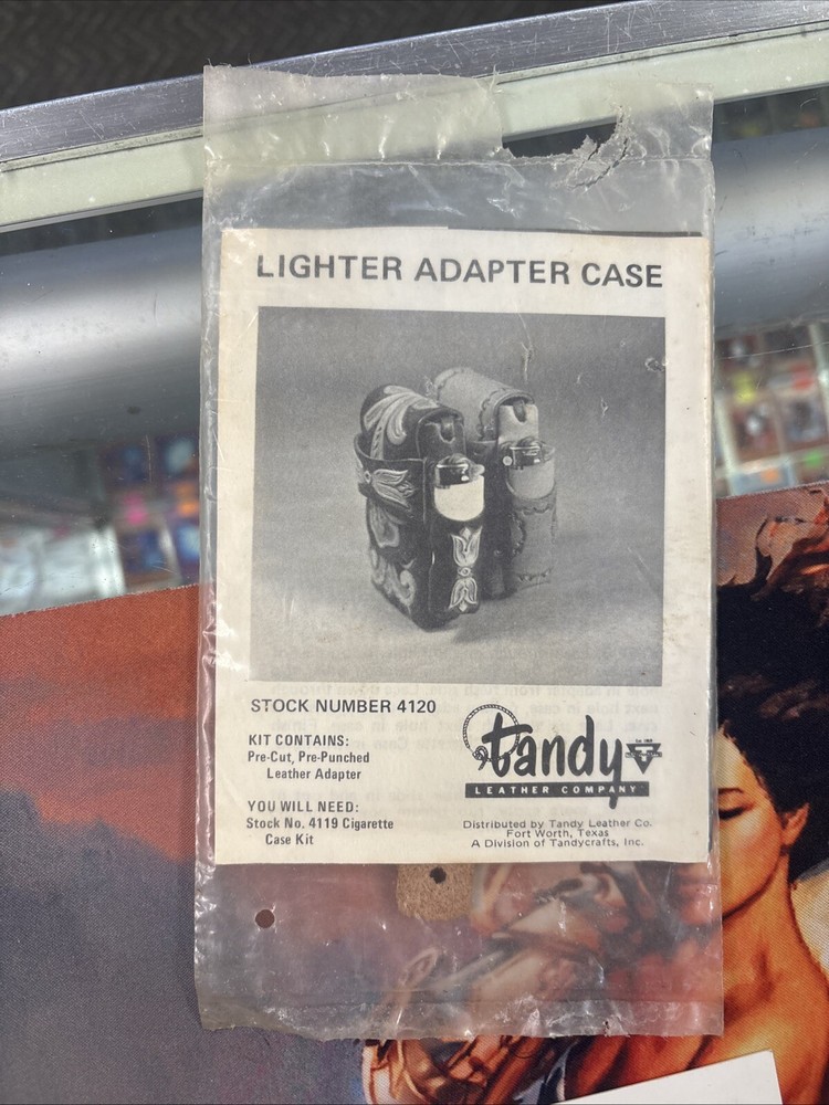 Tandy Leather Lighter Adapter Case Kit