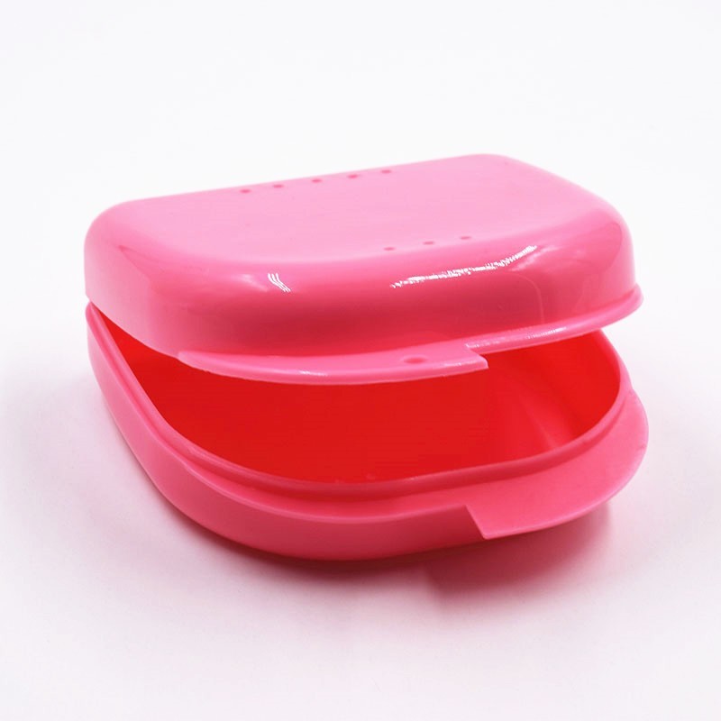 10Pcs Dental Retainer Denture Storage Case Box Mouthguard Container Assorted