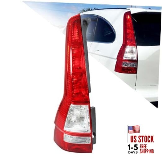 Tail Light Tail Lamp Left Side Assembly Halogen Replacement for CRV 2007-2011