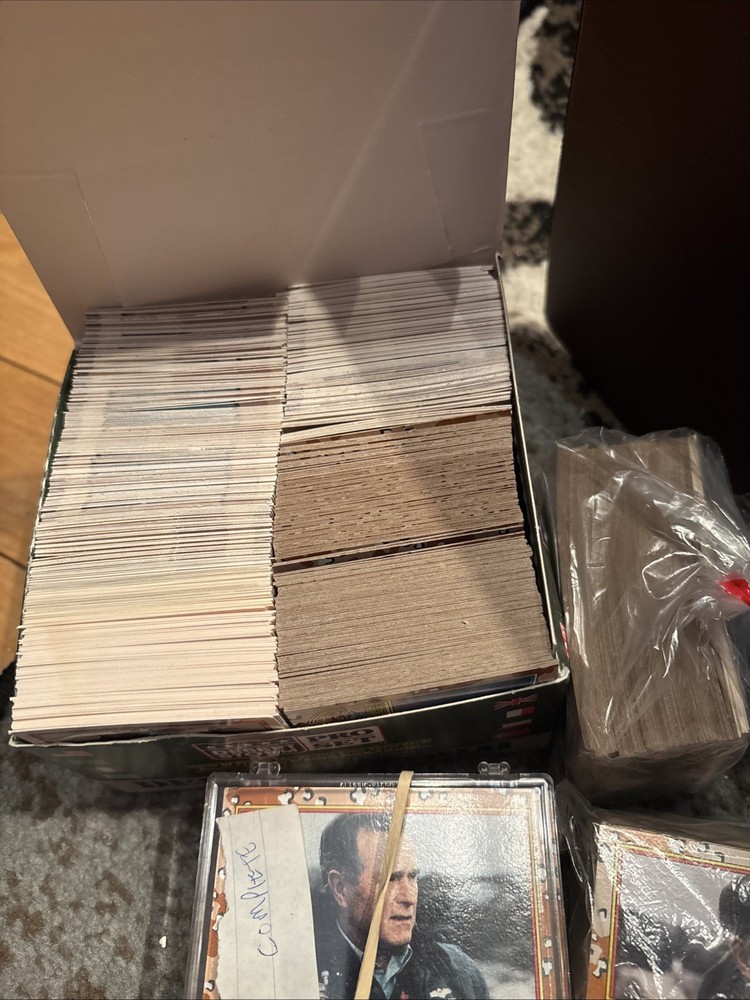 Desert Storm Card Collection Bundle - completed collection, sealed box