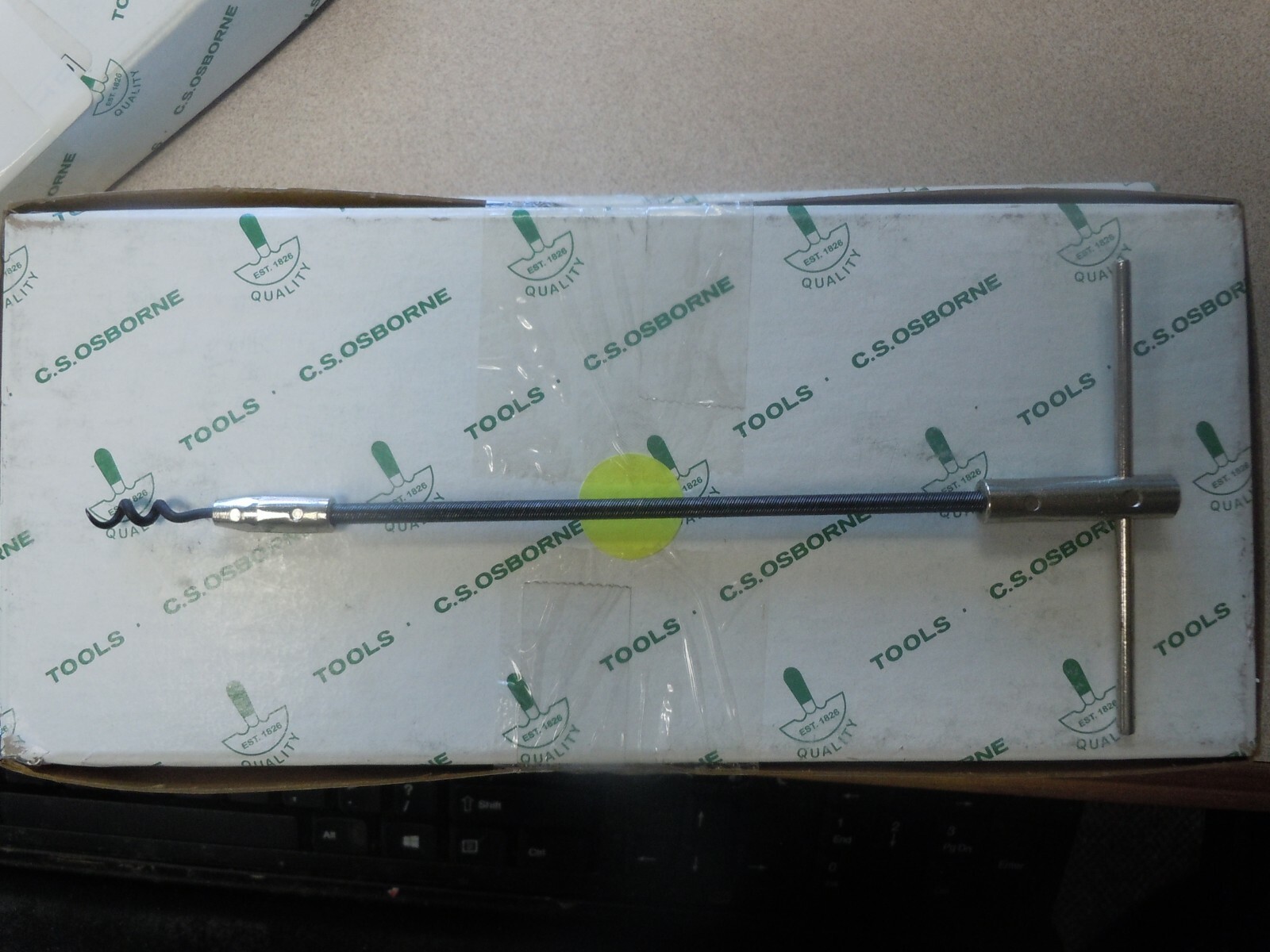 NEW C.S. Osborne (top USA brand) 1204-1 #1 7-1/2" FLEXIBLE PACKING HOOK 58320