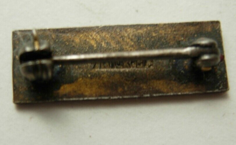 WW2 3 Star Enameled * SON IN SERVICE * Pin - G.F. PIN BACK