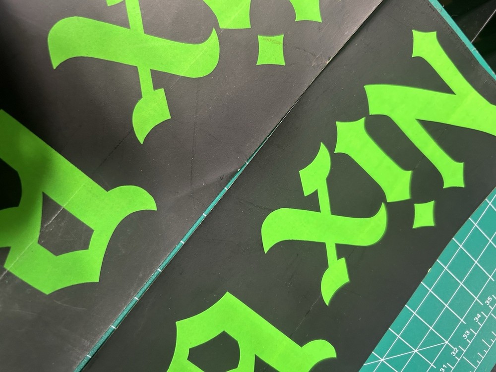 NIX BESSER Bumper Stickers Qty.2
