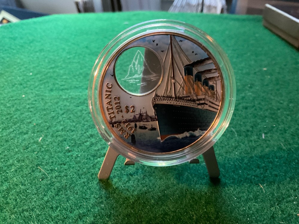 RMS Titanic Ship Commemorative $2 Coin - T24