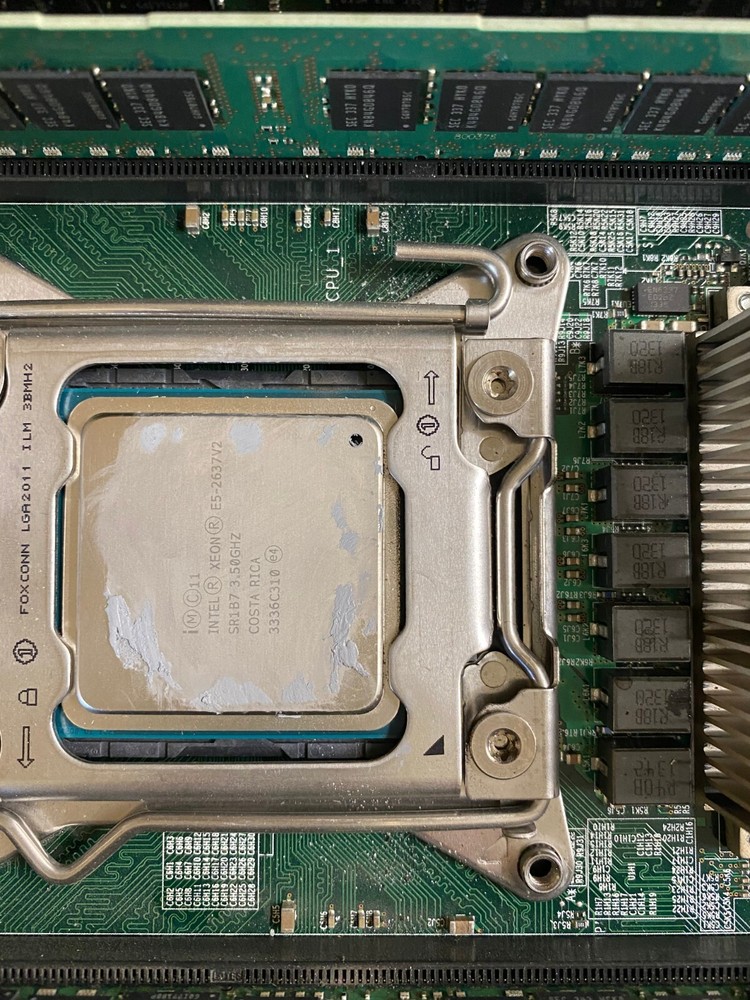 Intel DBS2600CO E5-2637 V2 96GB MEMORY Server Board