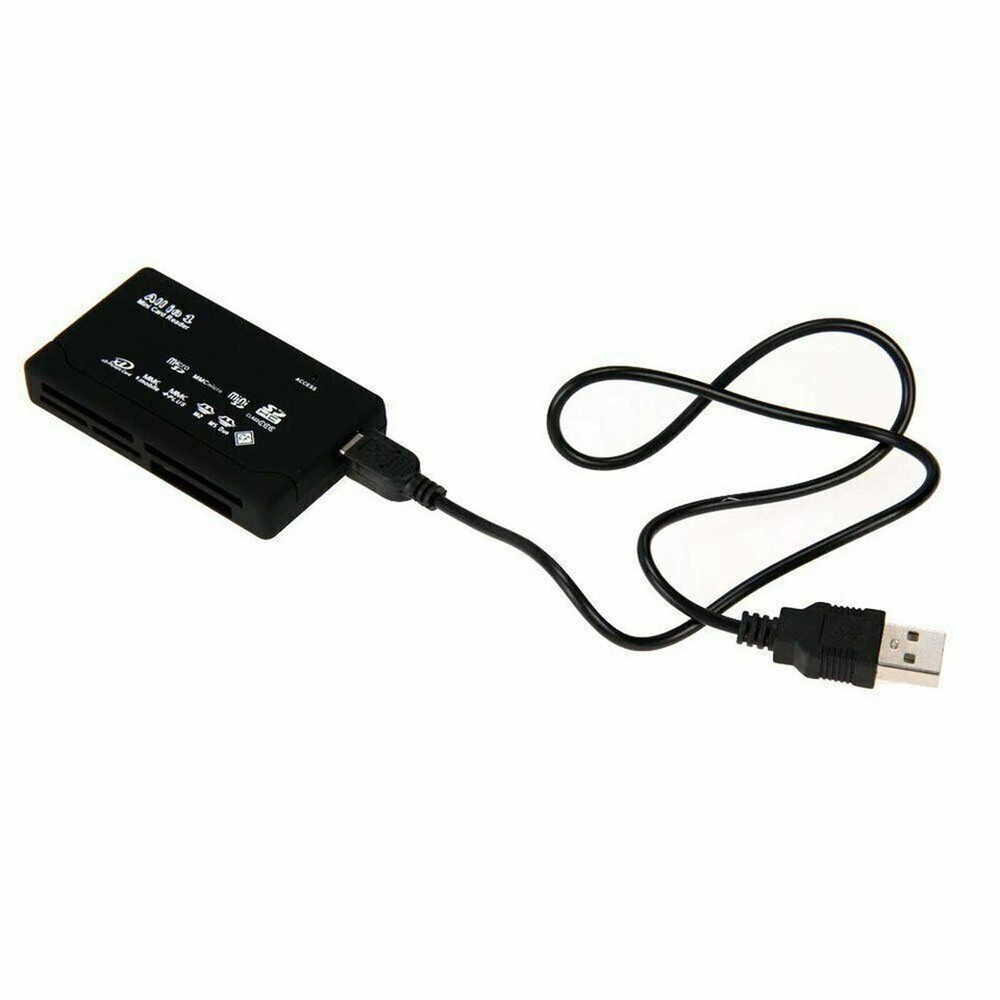 Memory Card Reader Mini 26-IN-1 USB 2.0 High Speed For CF xD SD MS SDHC LOT