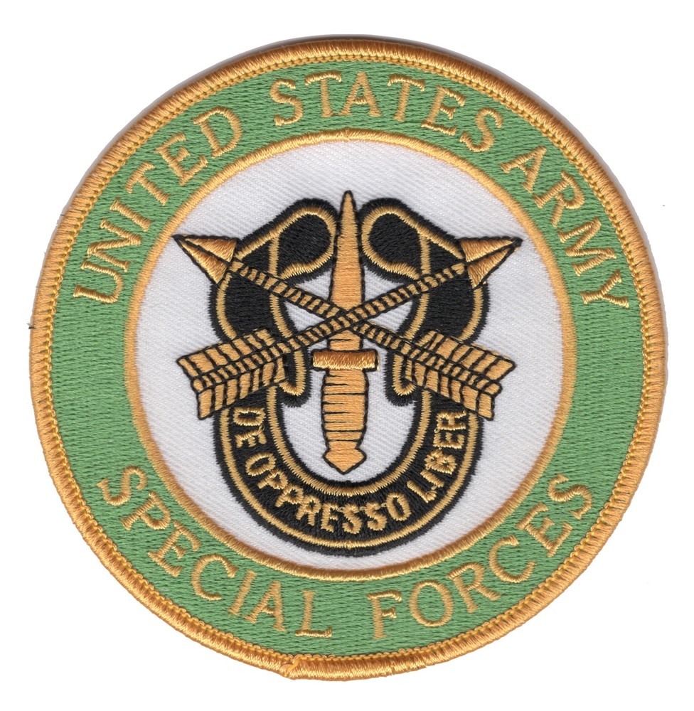 Special Forces Patch Crest De Oppresso Liber Patch