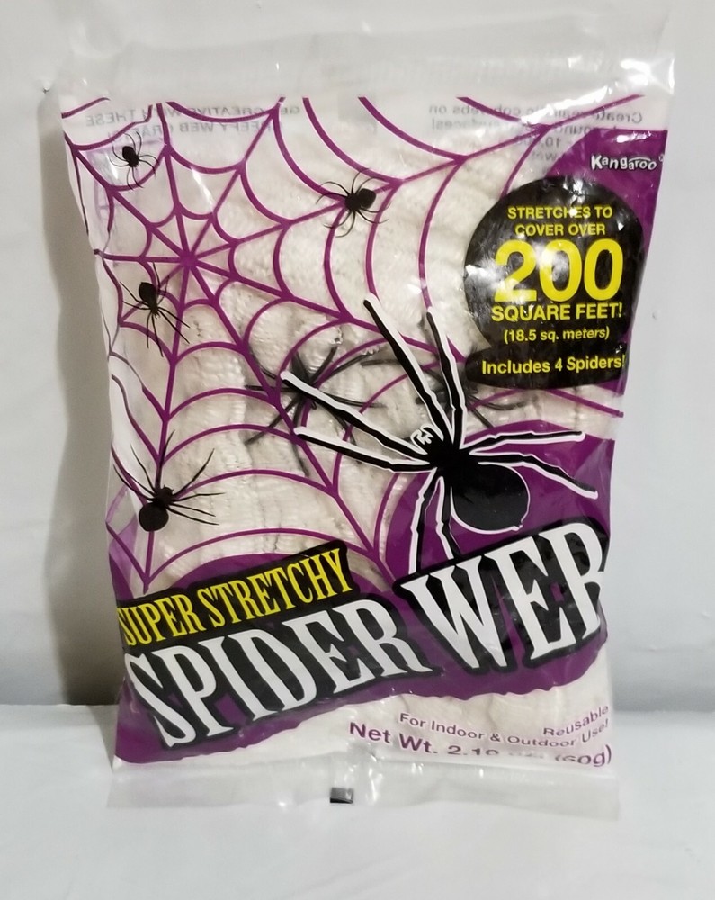 Kangaroo Super Stretchy Spider Web indoor / Outdoor 200 sq ft