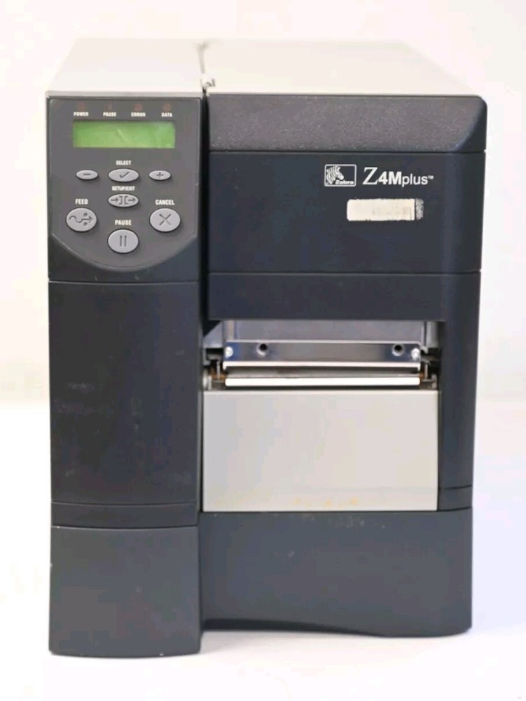 Zebra Label Printer Z4M Thermal Printer/Cutter/Parallel Serial Z4M00-2001-0000