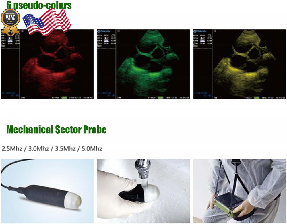 DAWEI Professional Vet Ultrasound Machine Portable Veterinary Handheld Scanner