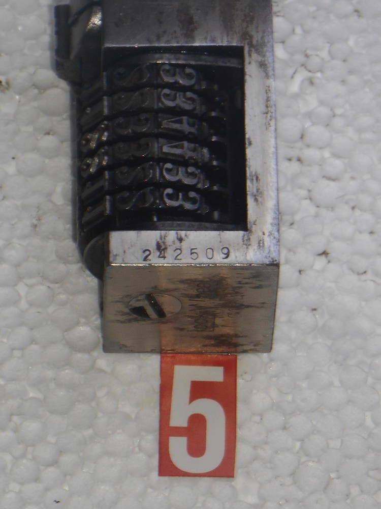 WETTER Letterpress Numbering machine | 5