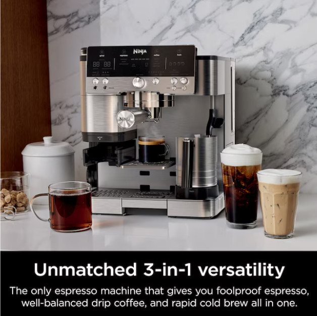 Ninja 2.25-Cup Programmable Residential Combination coffee maker - FREE SHIPPING