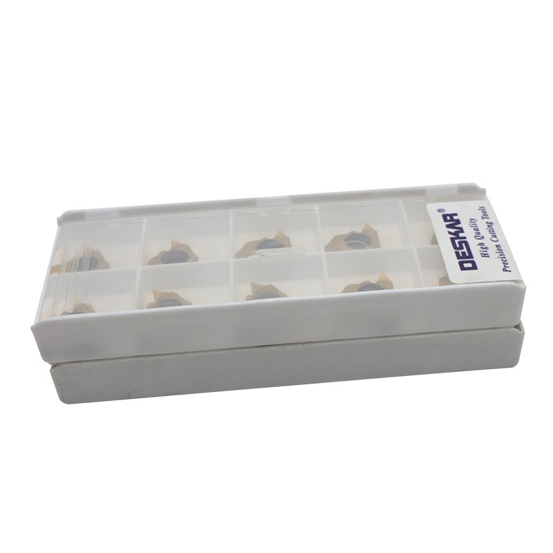 DESKAR 06IRA60 LDA Carbide Inserts 10pcs 06NR A60 Threading Insert