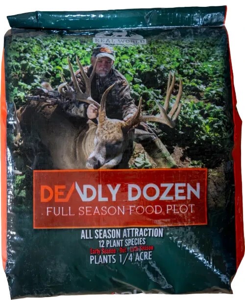 Real World Deadly Dozen Food Plot Seed 12.5lbs DD12.5