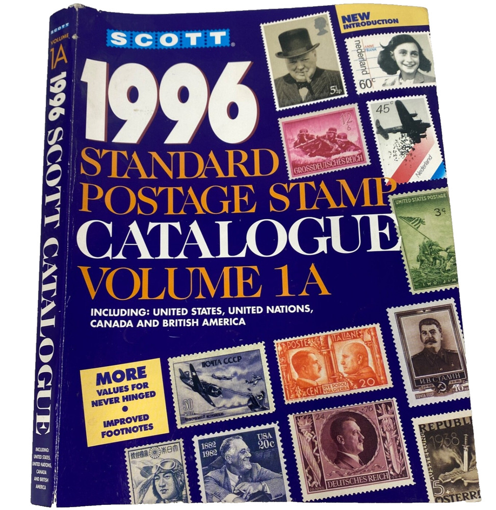Scott Standard Postage Stamp Catalogue: Volume 1A 1996