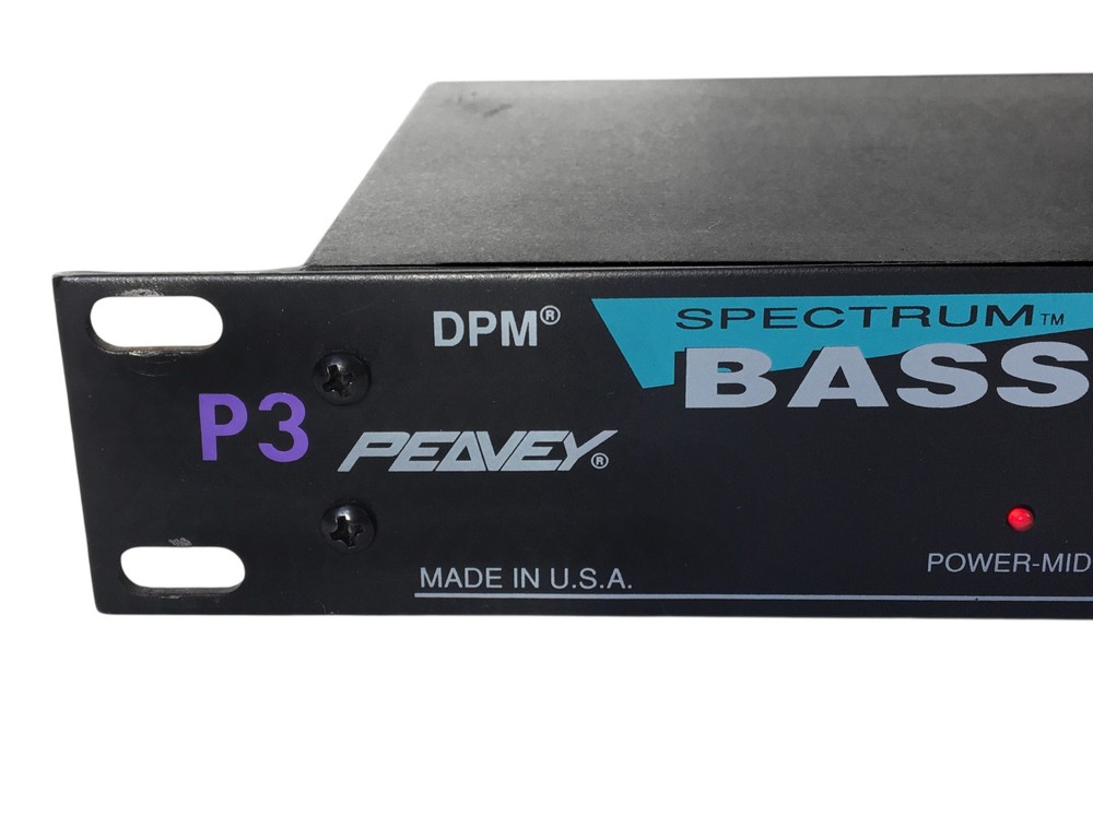PEAVEY SPECTRUM BASS Digital Phase Modulation Synthesizer Sound Module Rack