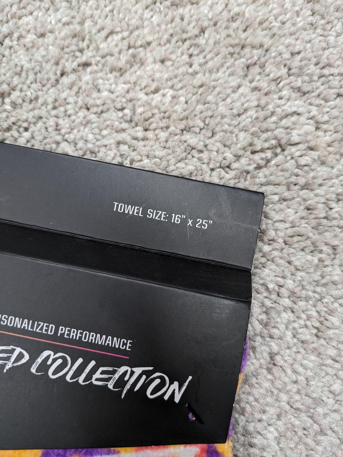 Gatorade GX Sports Towel Glitched Collection 16x25 Cotton Gym Multi Print