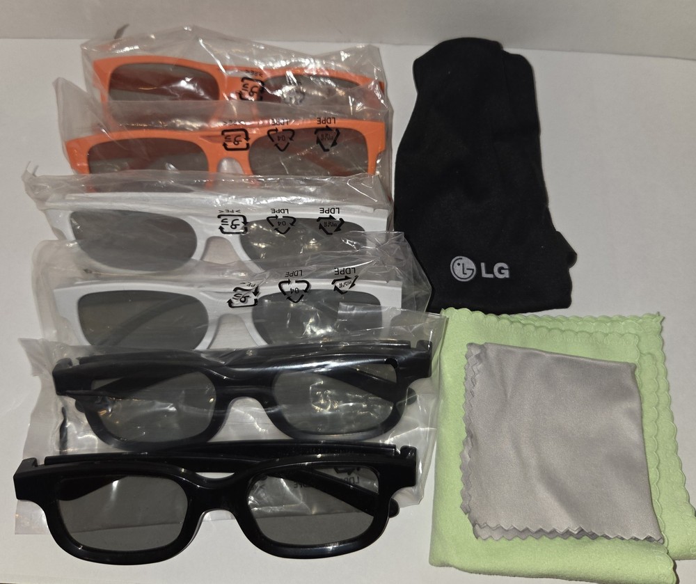 3D TV Glasses (7 Pairs)