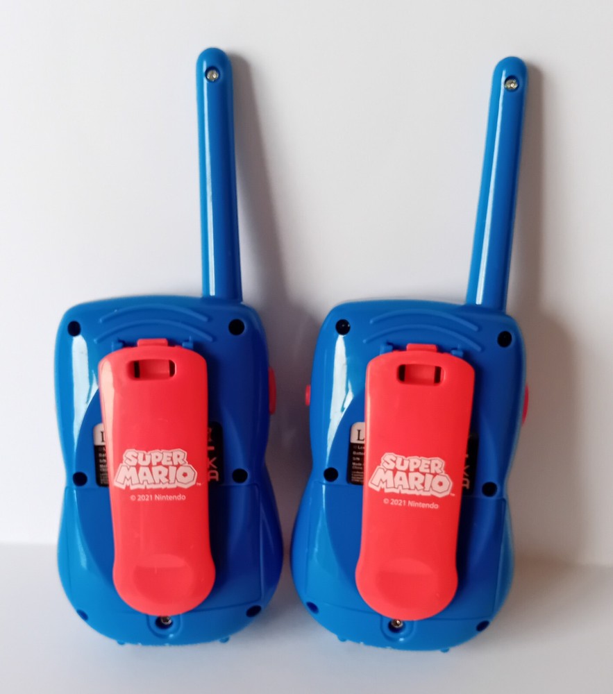 Super Mario Walkie Talkies Nintendo 2021 Working
