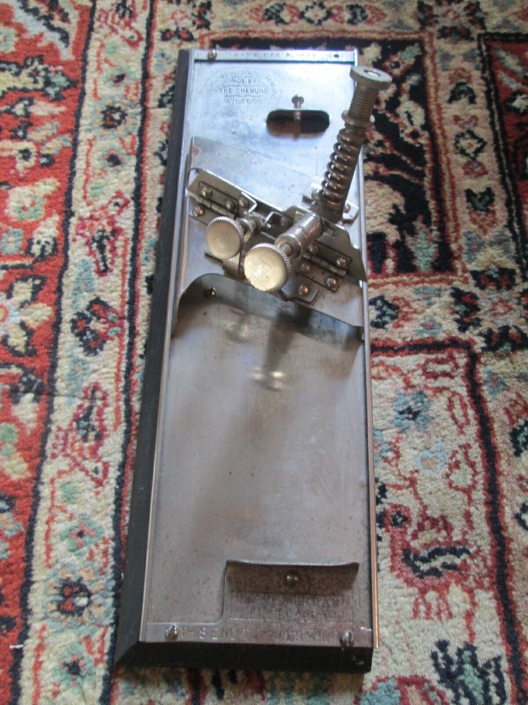 Eclipse 1904 Barber Shop Scissors Shear Hone Sharpening Tool w/Illus. Brochure