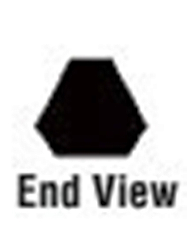 PFERD Three Square (3 Corner) Chisel Bit Chainsaw File 17081-S