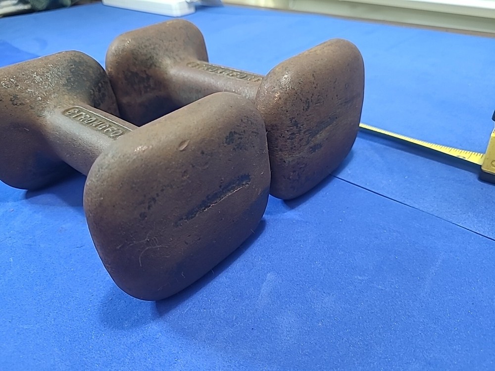 Strongfort Square Loadable Fillable Dumbbells