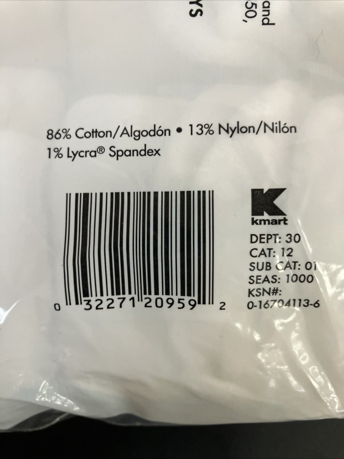 Vintage Athletech Ladies Cuff Socks Pack of 10 White Cushion Sock Size 9-11 USA