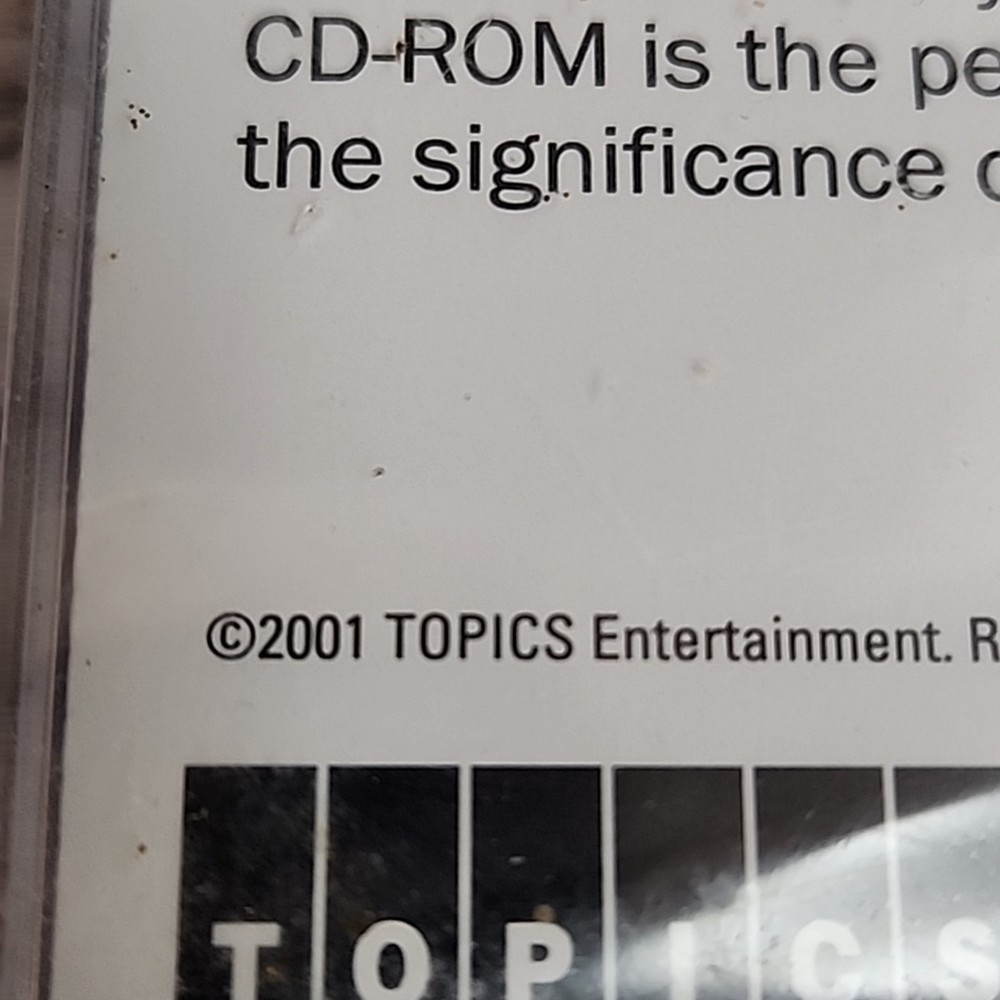 Dream Interpreter Computer Disc, (For PC, 2001), Topics Snap! Sealed 189