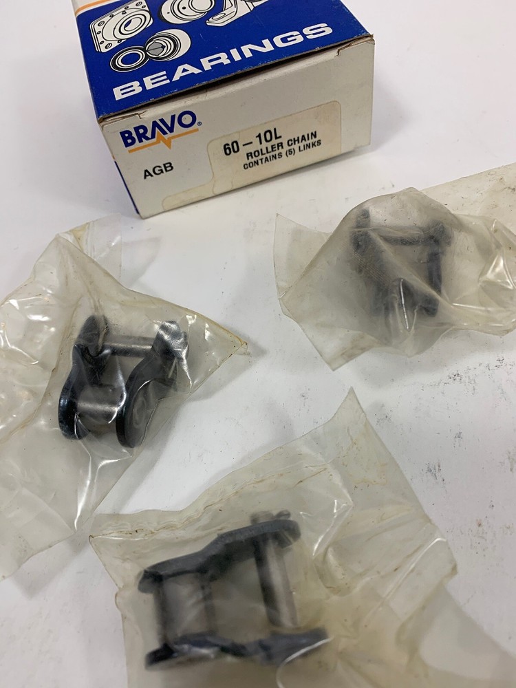 Bravo 60 - 10L Roller Chain Offset Link Box of 3