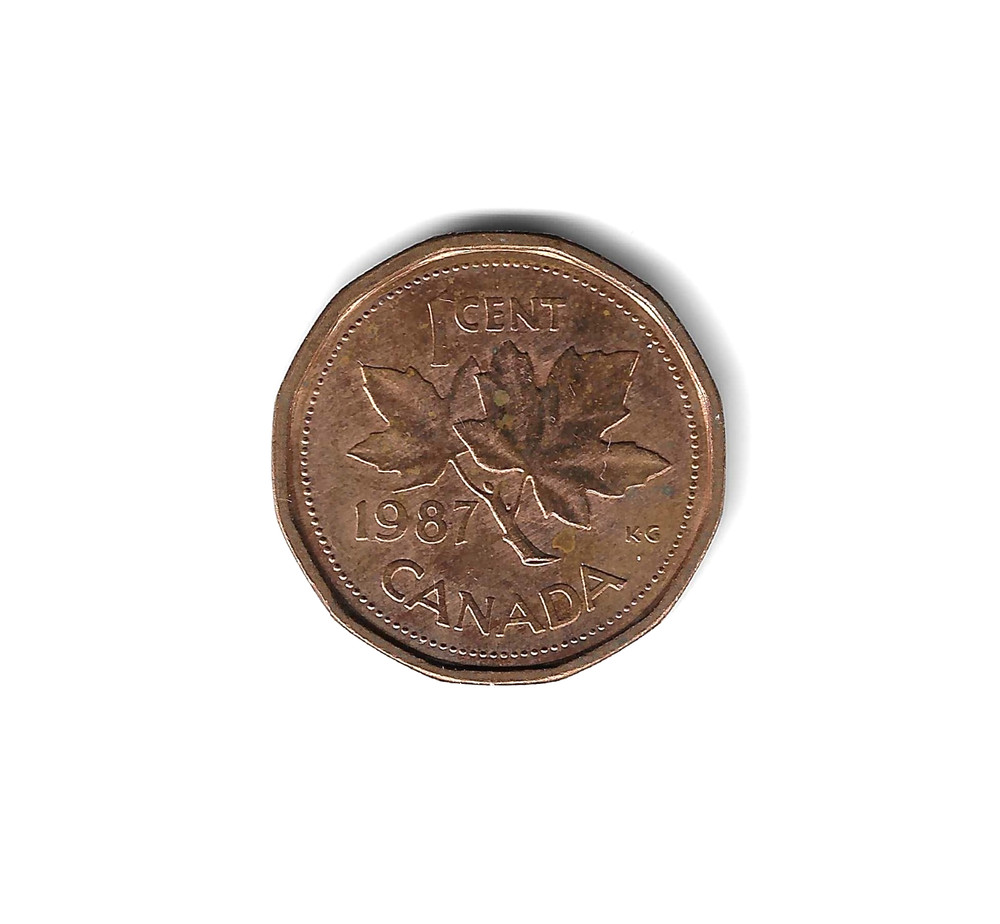 1987 Canada - 1 Cent - 313 - Bronze - 2.5g