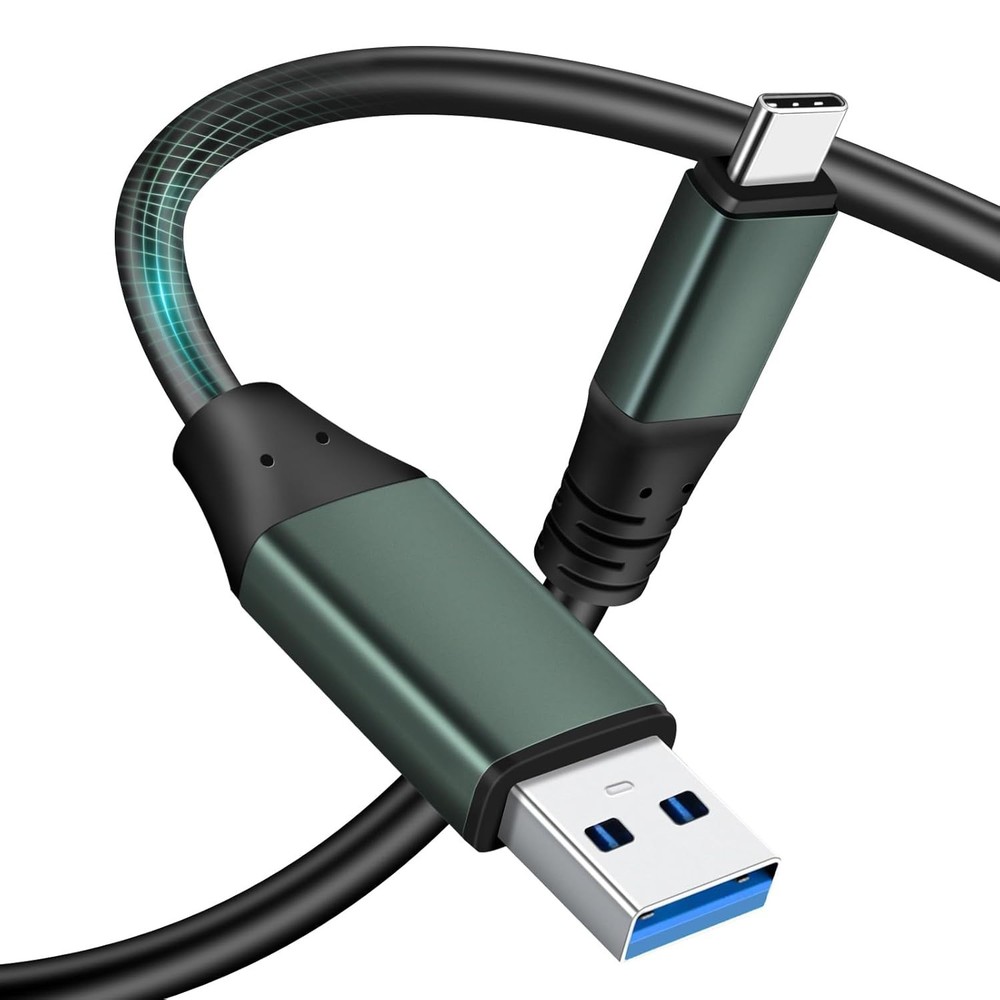 6Ft USB 3.0 to USB-C Link Cable for Oculus/Quest – High-Speed Data Transfer