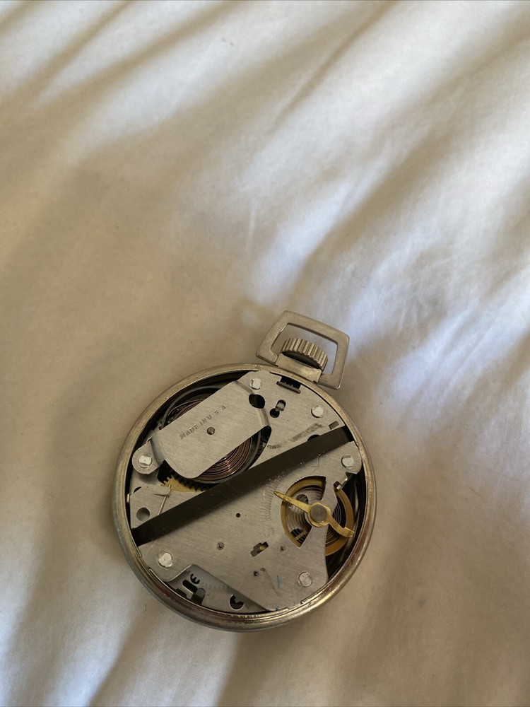 WORKING Bull’s Eye Pocket Watch -