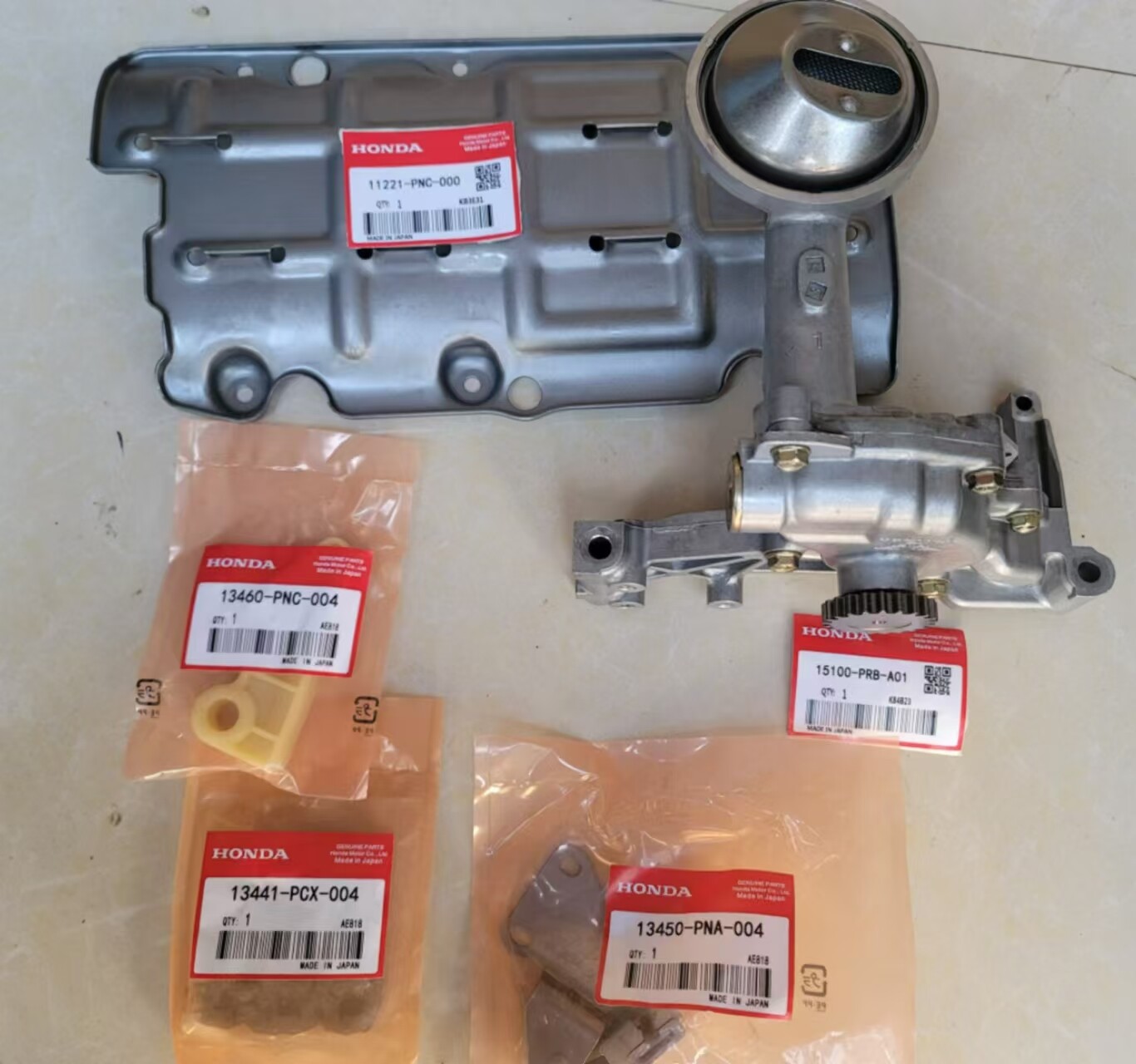 OEM Genuine Acura Oil Pump Kit Fits RSX K20A2 K24 / K20Z3 K24A1 K24A2 US