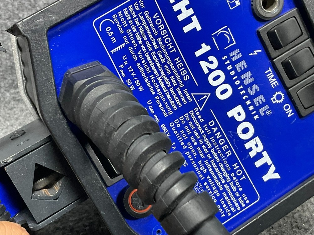 Hensel Studiotechnik EHT 1200 Porty 🔋 Battery Powered Power Pack Studio Use